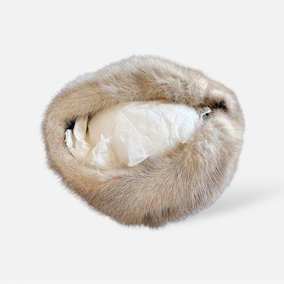 Authentic Mink | Vintage Fur Hat - Picture 6 of 7